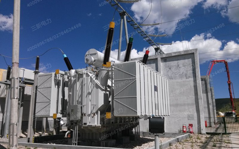 三新电力工程现场