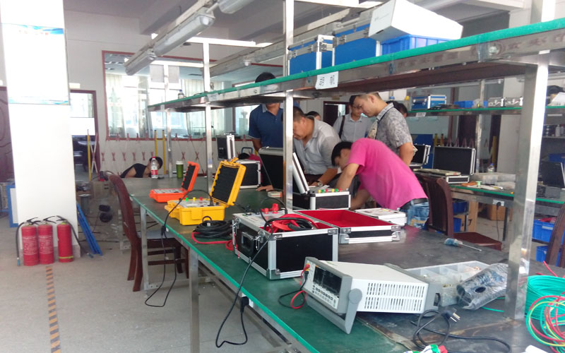 客户参观三新电力