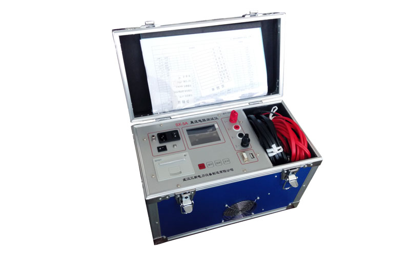 SX-5A直流电阻测试仪完成升级