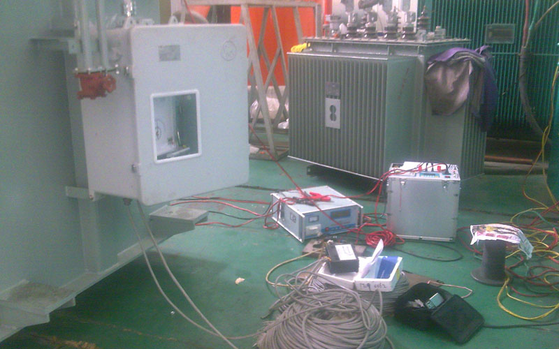 三新电力售后服务试验现场