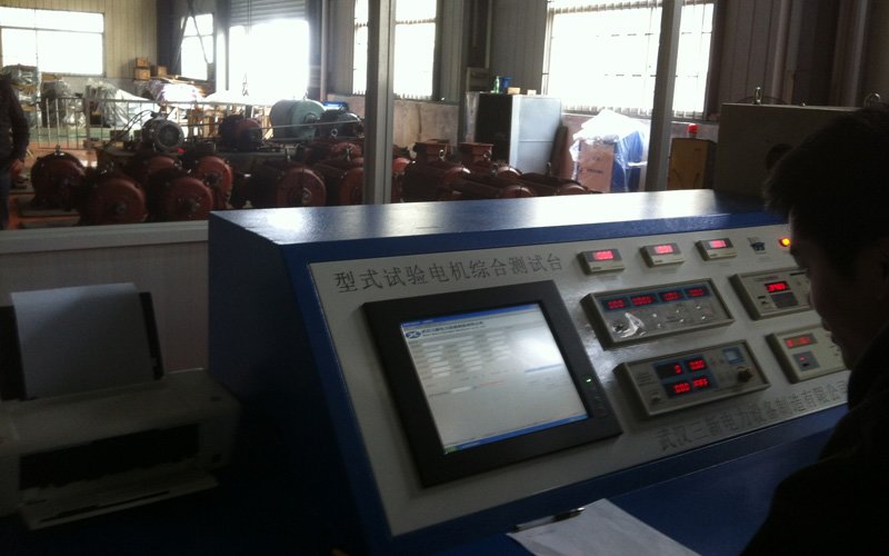 三新电力电机综合测试台现场试验
