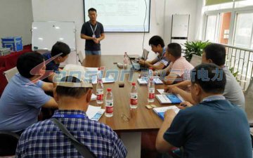 三新电力为山西阳泉购物广场提供售后服务