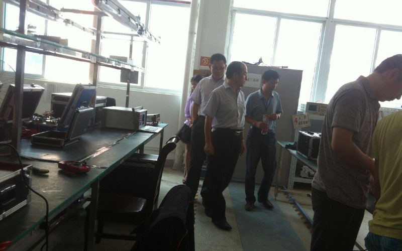 山东泰开电力建设公司领导到访三新电力交流考察