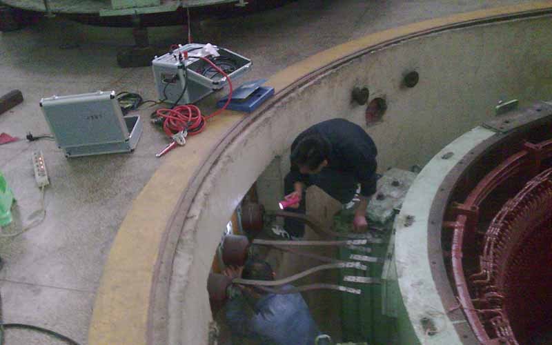 伏安特性测试仪现场试验