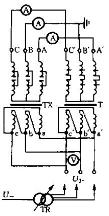 循环电流法的试验接线