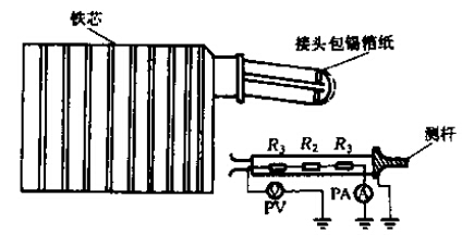 局部泄露电流测量方法示意图