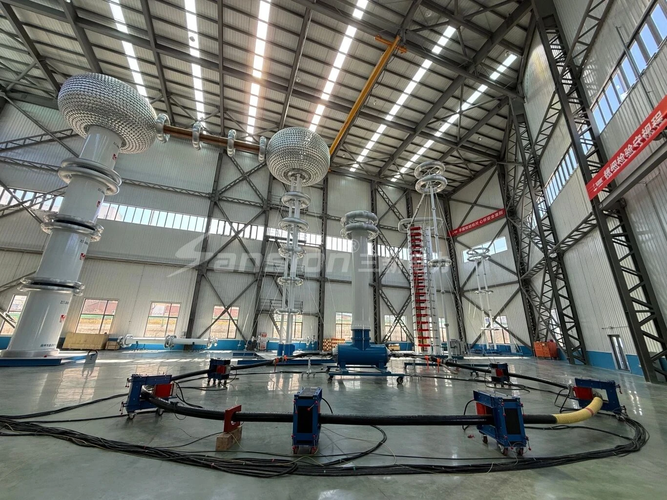 双回路电缆热循环耐压试验系统